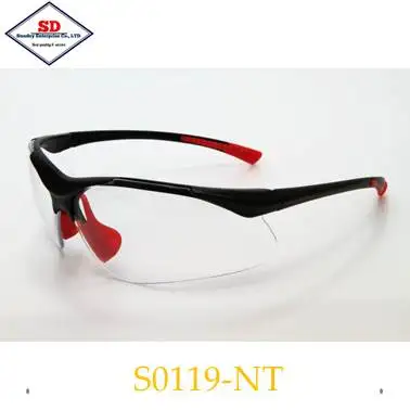 Nylon Safety Goggles Stylish Eye Protection Glasses with Durable Nylon Frame