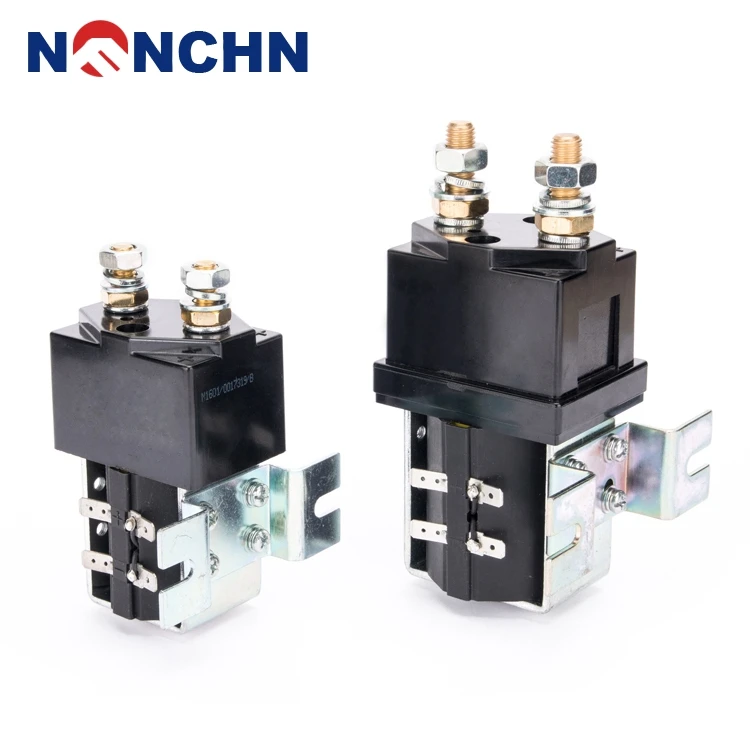 
NANFENG contactor manufacturer 200A ZJW200A magnetic latch Dc Contactor with auxiliary contact 