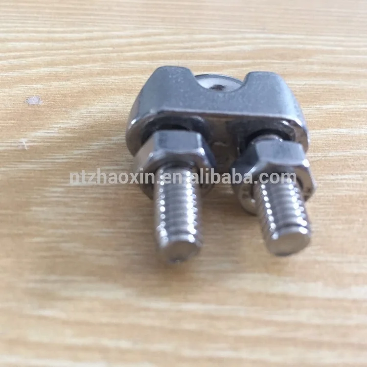 
U-bolt Wire Rope Grip/ Stainless steel wire rope clip 