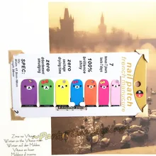 Lovely Alpaca Sheep Nail Arts Sticker 14 pcs set Waterproof Nail Decals Art Stickers Gel Polish