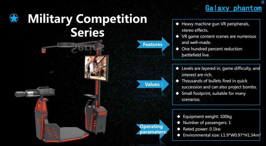 China Arcade Games Machines Virtual Reality Virtual Reality Games Simulator for sale