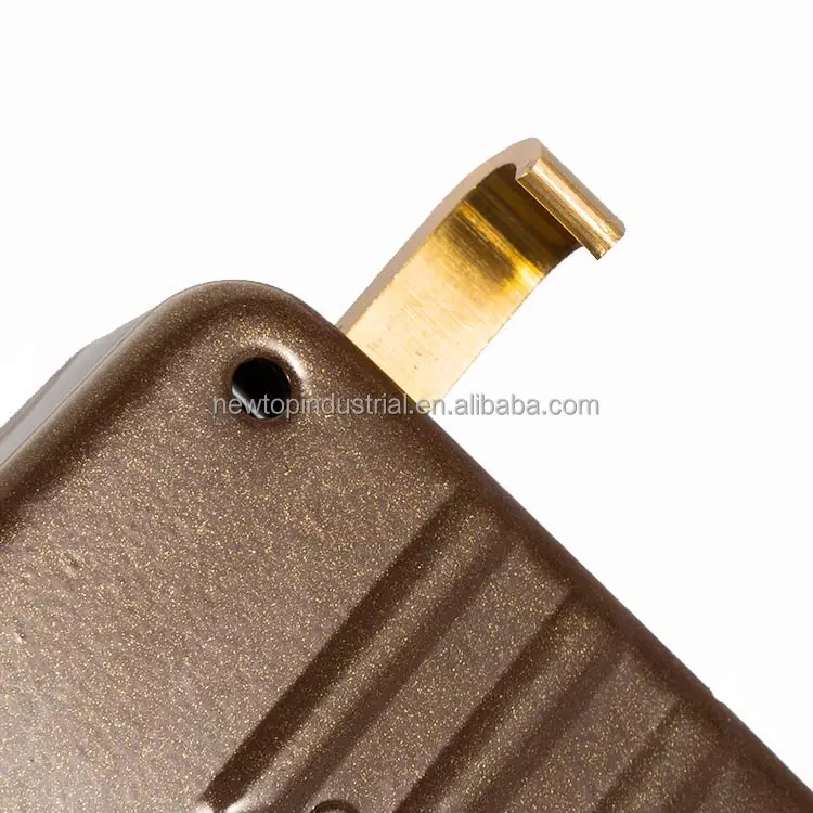 High quality steel and brass lever cabinet handle rim door lock