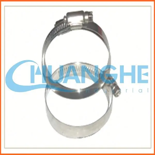 Wholesale all types of clamps 304 316 flexible hose clamp high quality adjustable hose clamp