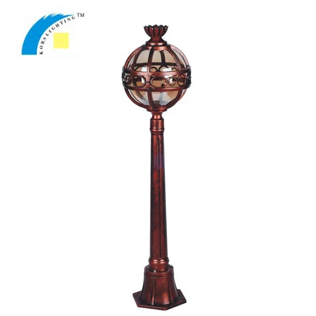 main gate pillar light outdoor pedestal lantern decorative garden house fence post lights
