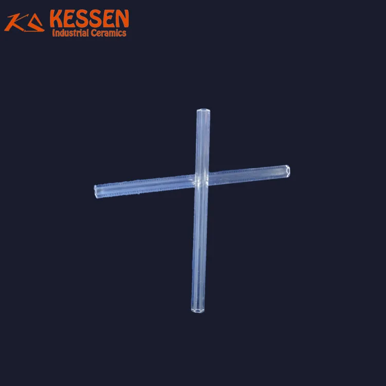 Высокочистый плавленый кремний/кварц/прозрачная керамическая труба SiO2