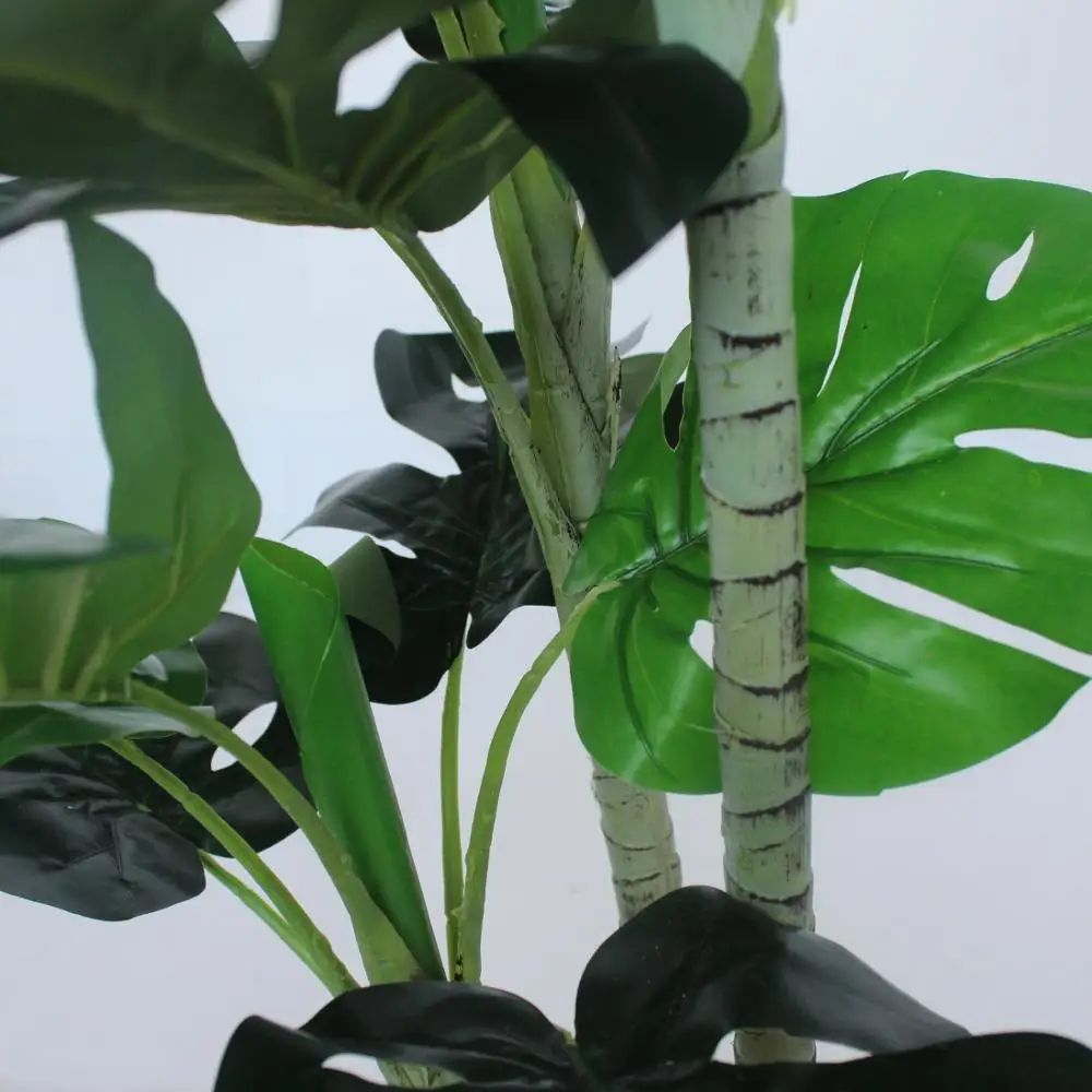5170 hot sell 90cm 27 LVS artificial monstera plant tree