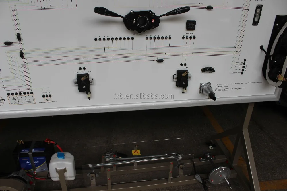 Автомобильная электрическая/электронная система обучающая панель автомобильное обучающее оборудование модель автомобильной цепи