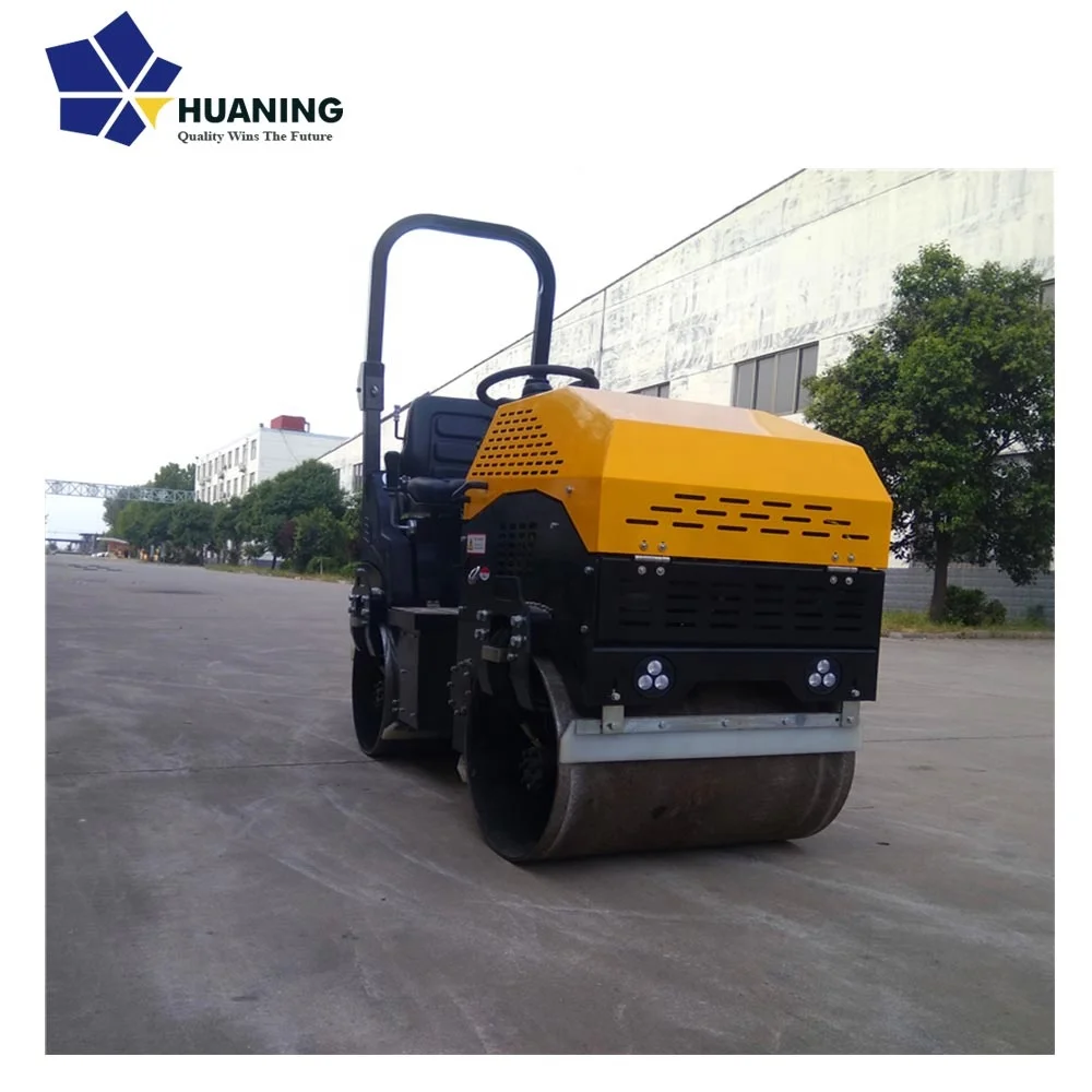 1000 kg ride on diesel engine compactor road roller