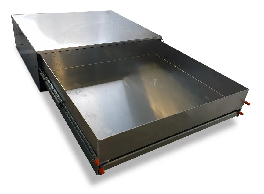 Aluminium Canopy Cargo Drawer Pullout Bench Drawer