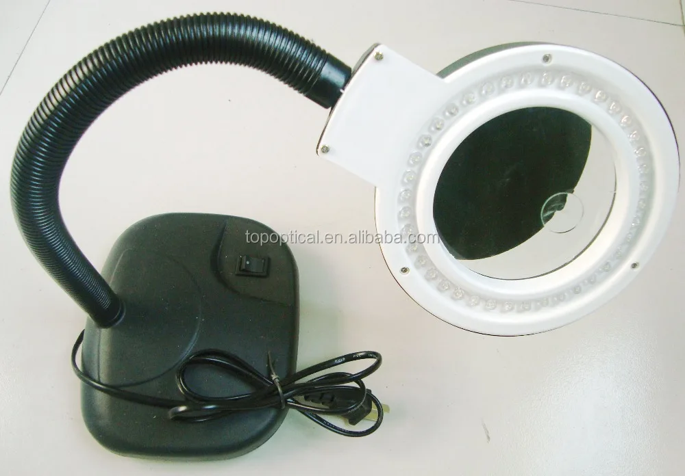 Desktop LED magnifier Lamp and Reading Magnifying glass