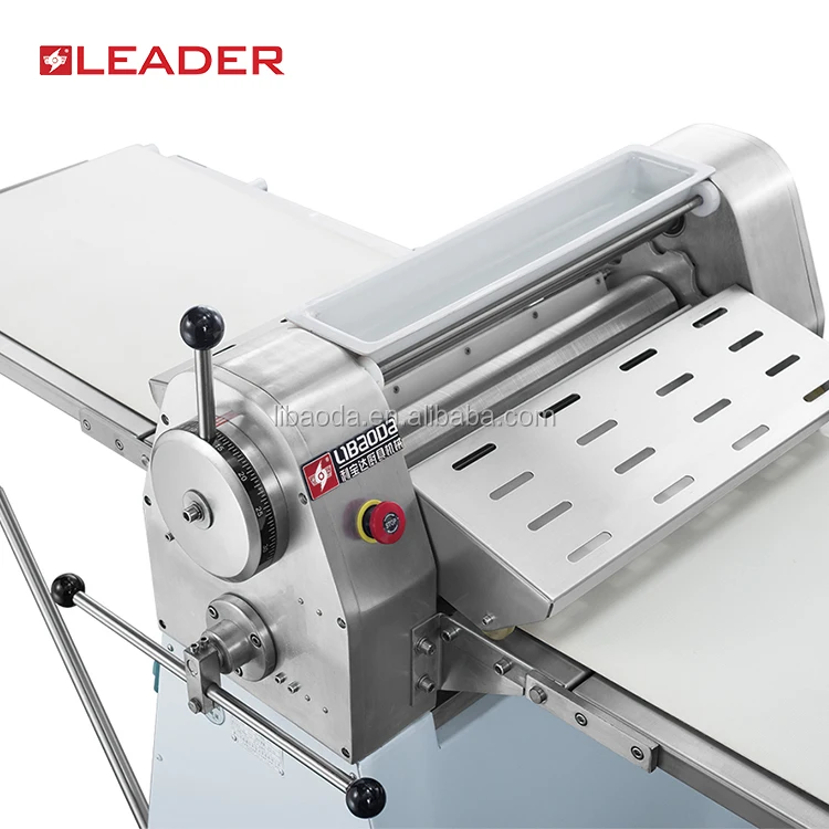 
home use bakery electric automatic pizza croissant dough sheeter cutter machine 