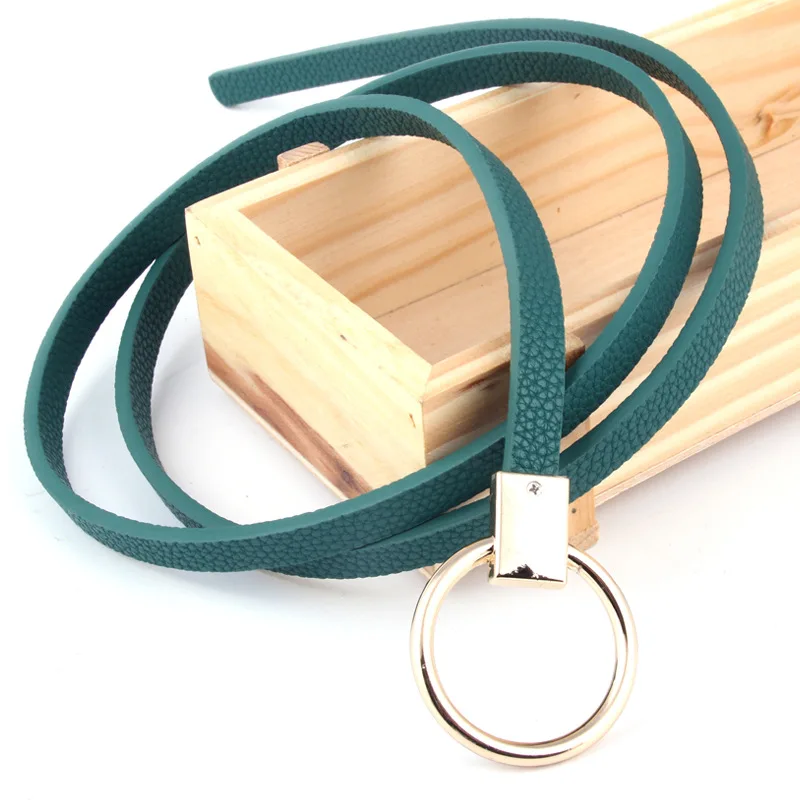 2019 New fashion style for woman belt PU dress women belt slim stylish belt stock