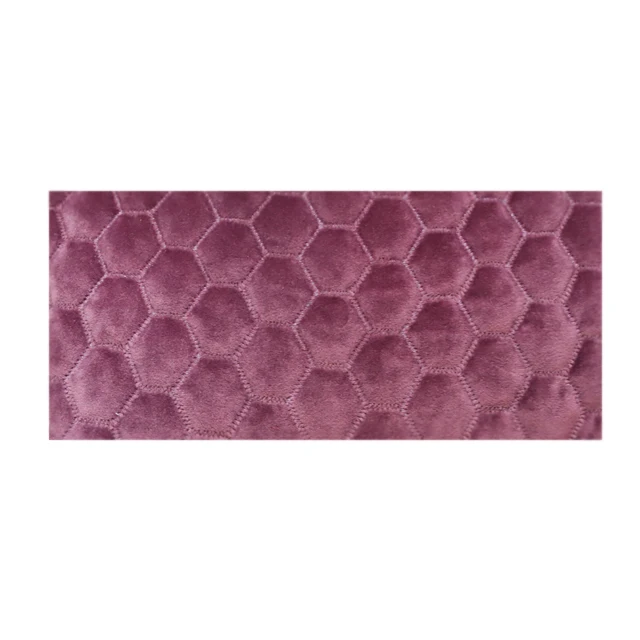 Velvet fabric with quilting washable soft  made in china cheap and low price solid color quilt or pillowcase or decorative