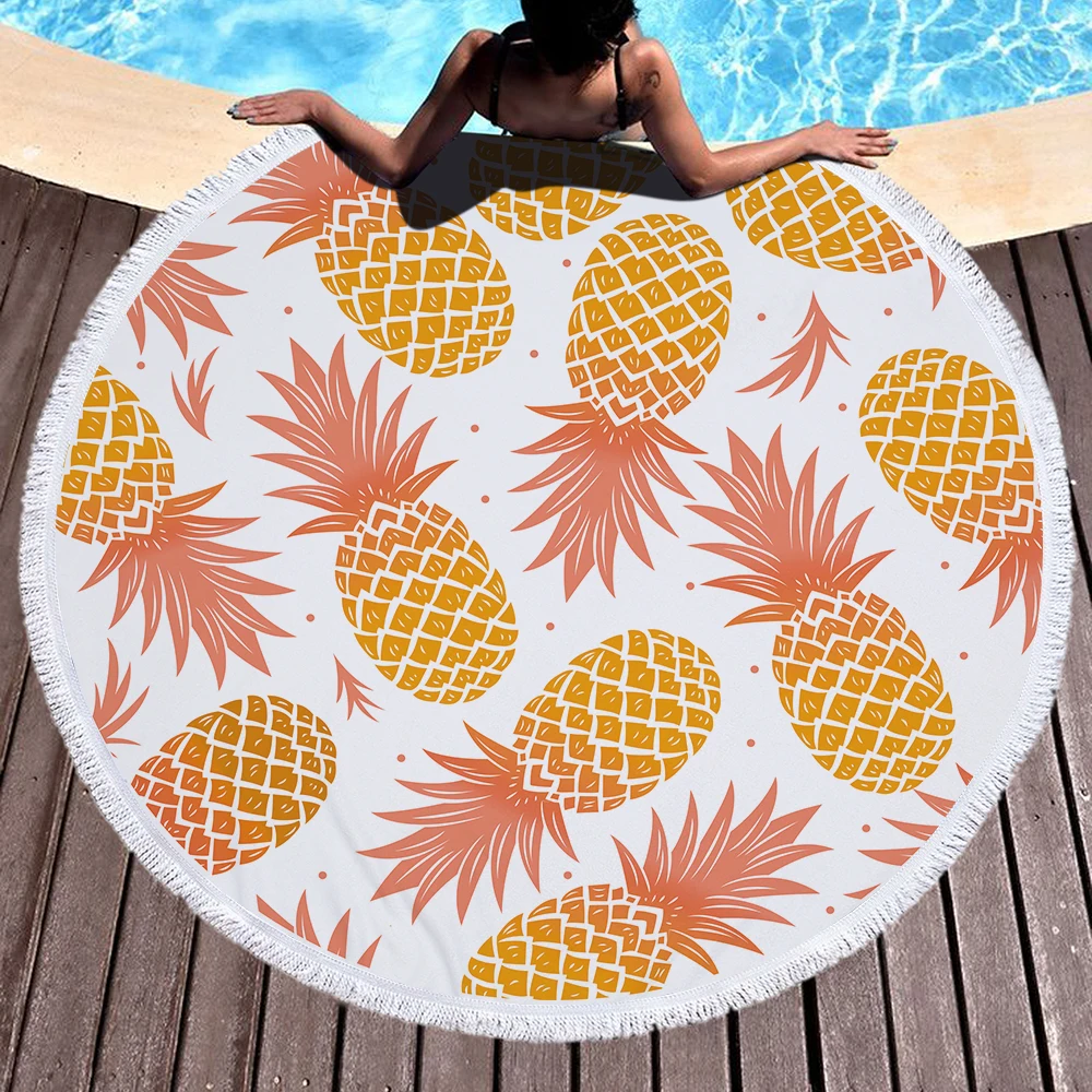 
Wholesale Custom 3D Digital Printed Cool Tea Microfiber Hair Kids Bamboo Kitchen Hot Beach Towel Sets With Tassel 