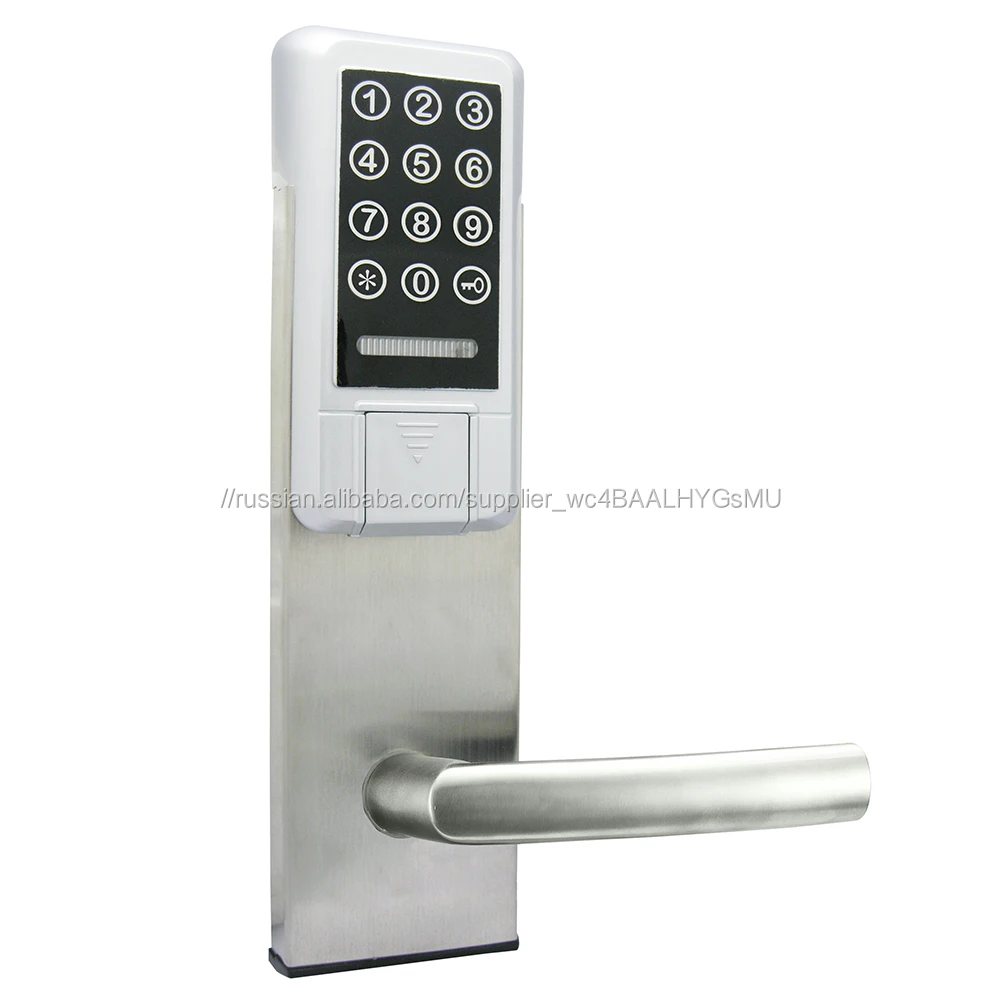 Безопасности из нержавеющей стали смарт-карты М1 keyless код электрический дверной замок