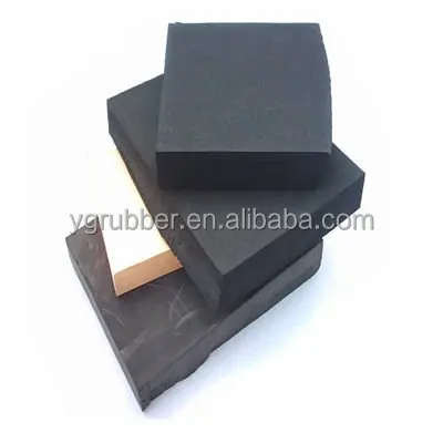 Factory sale custom made Black heat resistance silicone Foam Rubber Sheet