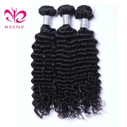 REINE human hair weave vendors wholesale brazilian wet and wavy hair deep wave brazilian hair with wholesale price