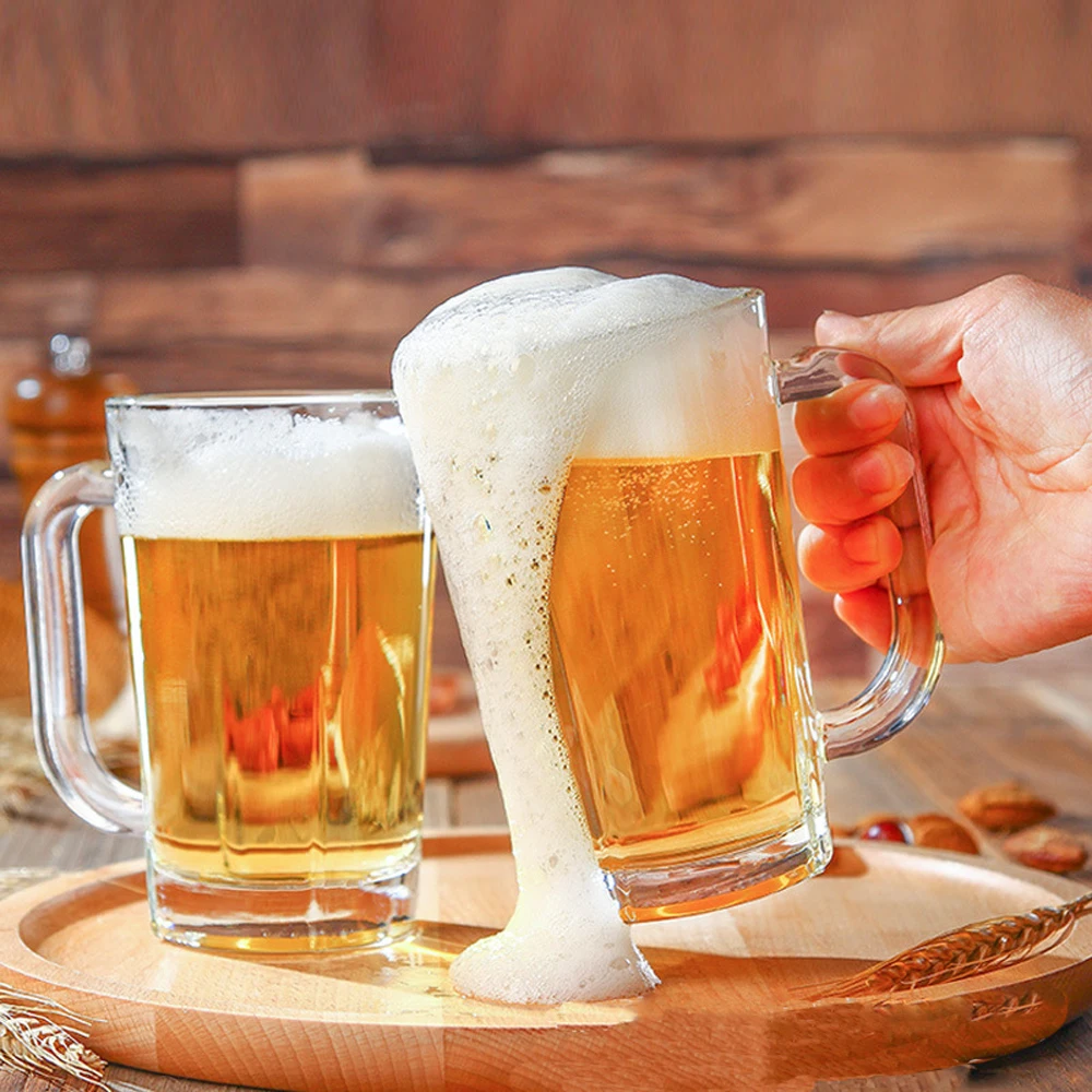 beer glass with lid