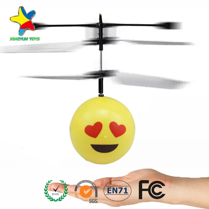 Best Kids Toy Hand Sensor Led Flying Ball Helicopter Toys XY-102 Magic Flying Ball