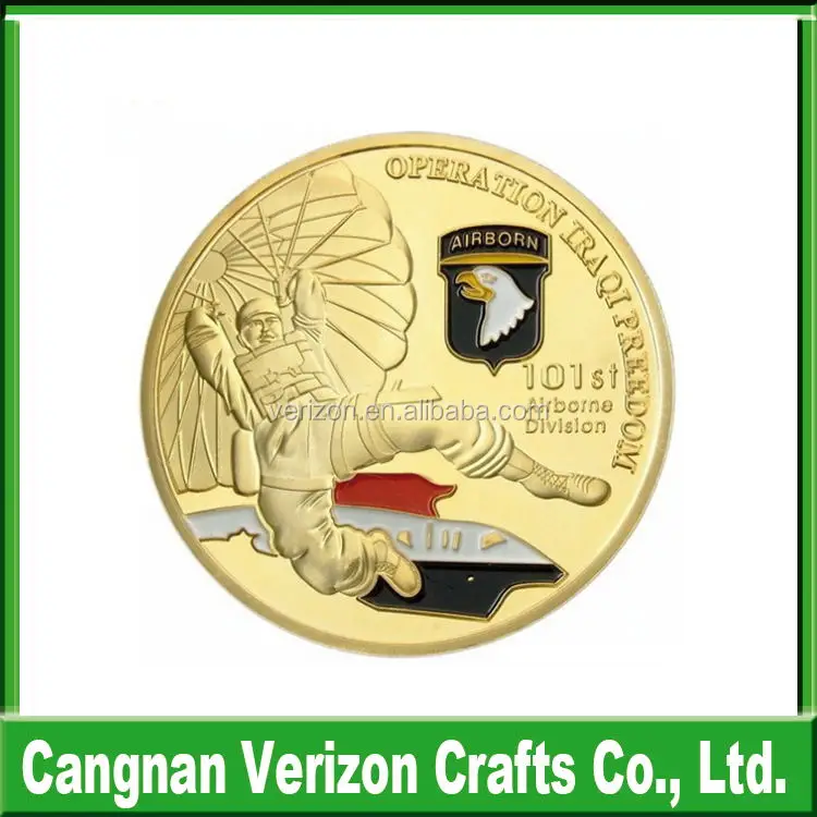 Professional Custom made metal antique gold coin
