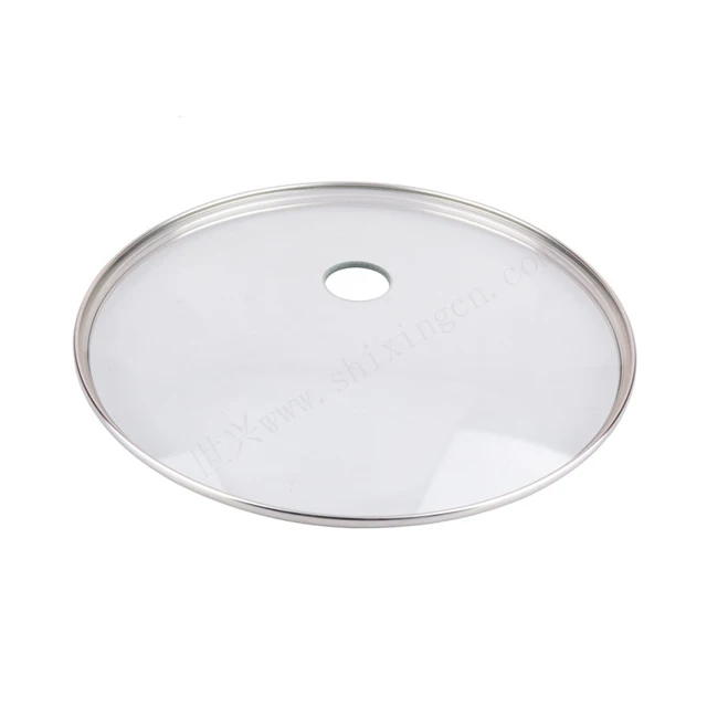 Стеклянная купольная крышка SHIXING, стеклянная крышка для посуды, стеклянная купольная крышка