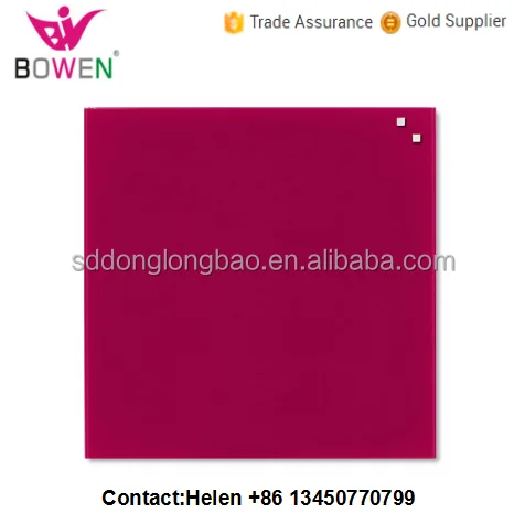 
Whole sale magnetic black glass writing board 