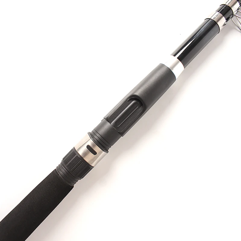 2.1m fiberglass telescopic fishing rod pocket sea fishing rod and reel combo