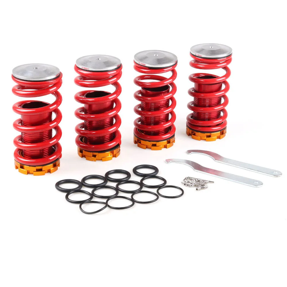 Автомобиль Алюминиевый Красный Coilover ударов пружины комплект для Civic 88-00 для Honda