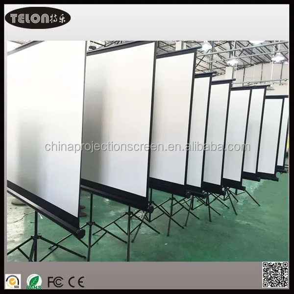 Открытый 4:3 экран на треноге проектор стенд, проекционный экран