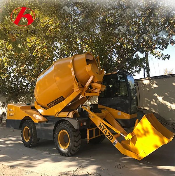 Large site equipment weight loaded concrete truck cheap concrete mixer