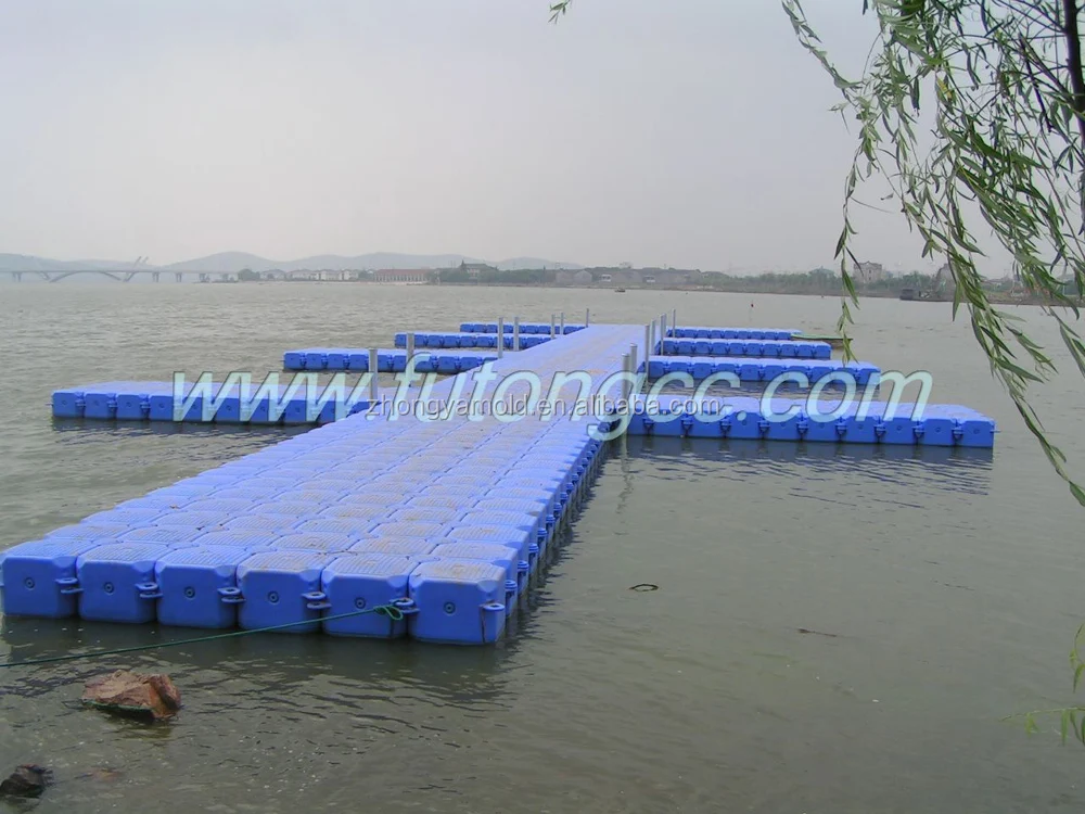 modular floating dock plastic pontoon cubes