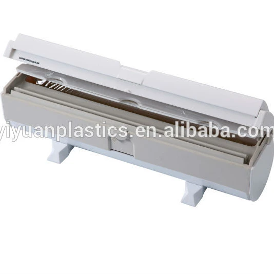 
Пластиковый диспенсер для стрейч-пленки из ПВХ для упаковки пищевых продуктов, алюминиевая фольга 