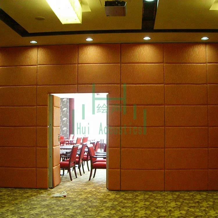 Restaurant Acoustic Movable Partitions Fireproof Partition Mobile Acoustic Office Wall Partition