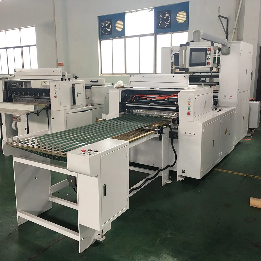 High Speed Sandwich Paper Hamburger paper Roll To Sheet Cutting Machine