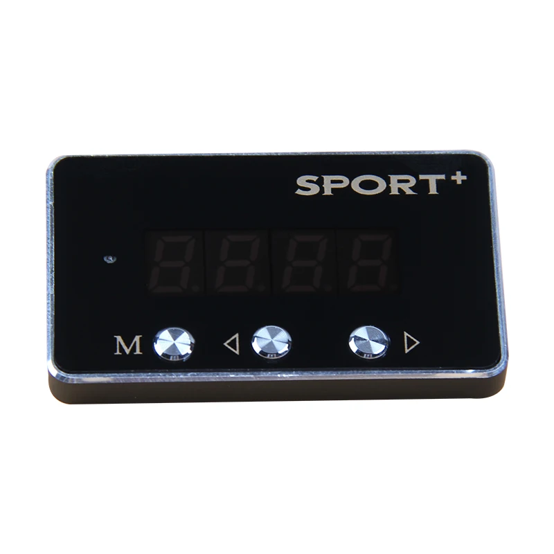 China Silver Ultra Thin Car Electronic throttle controller with Double Chip Control 6 Mode Function