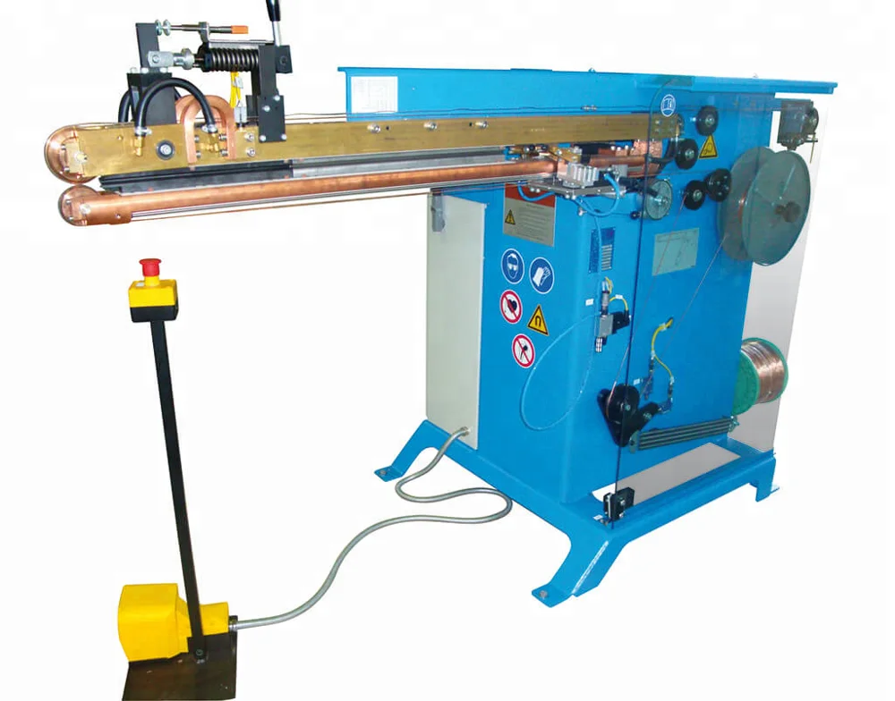 HVAC air aluminum pipe high frequency stitchwelder machine for tube forming