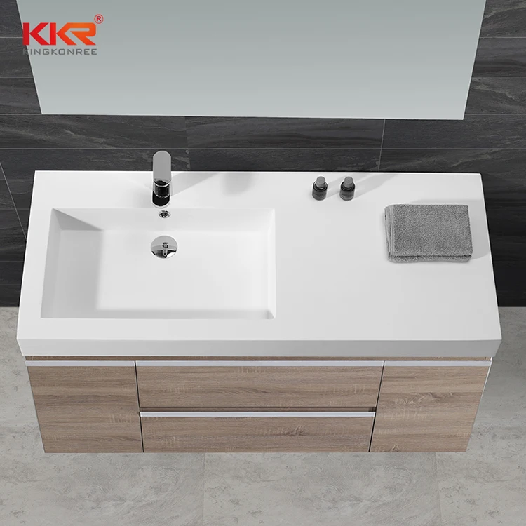 
Matte stone black bathroom countertop sink/matt black colour artificial stone wash hand basin 