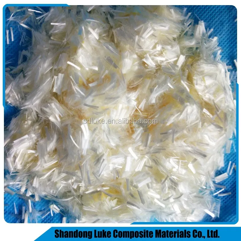 Concrete Construction Materials of Synthetic PVA Fiber for Cement Roofing Sheet