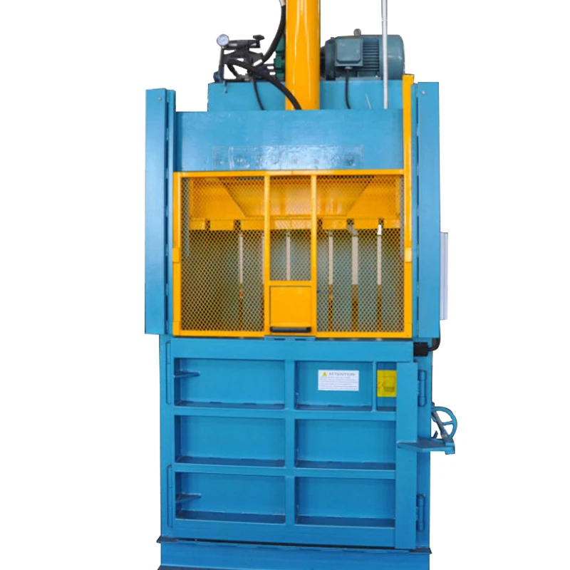 Low Price Vertical Type  Grass Straw  Compression Baler Machine