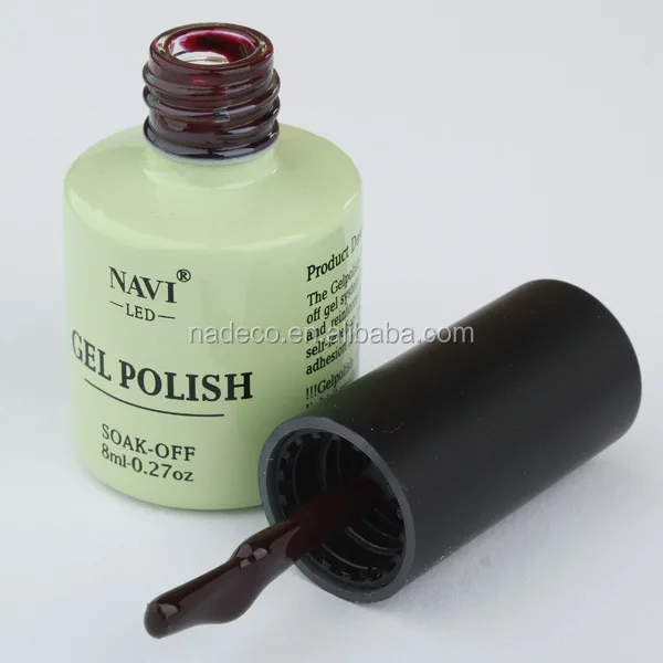 High Quality Soak Off Led Uv Wholesale Gel Nail Polish With Green Bottle