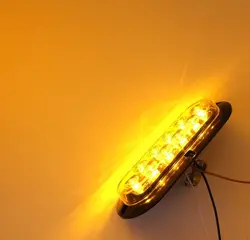 6-дюймовый овальный светодиодный осветитель прицепа грузовика задний фонарь стоп поворот хвоста грузовик howo привело ограждение светлая