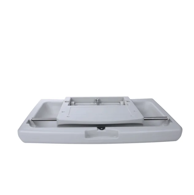 HDPE Plastic Baby Wall Mounted Changing Station Portable Baby Diaper Changing Station for Public Place Toilet