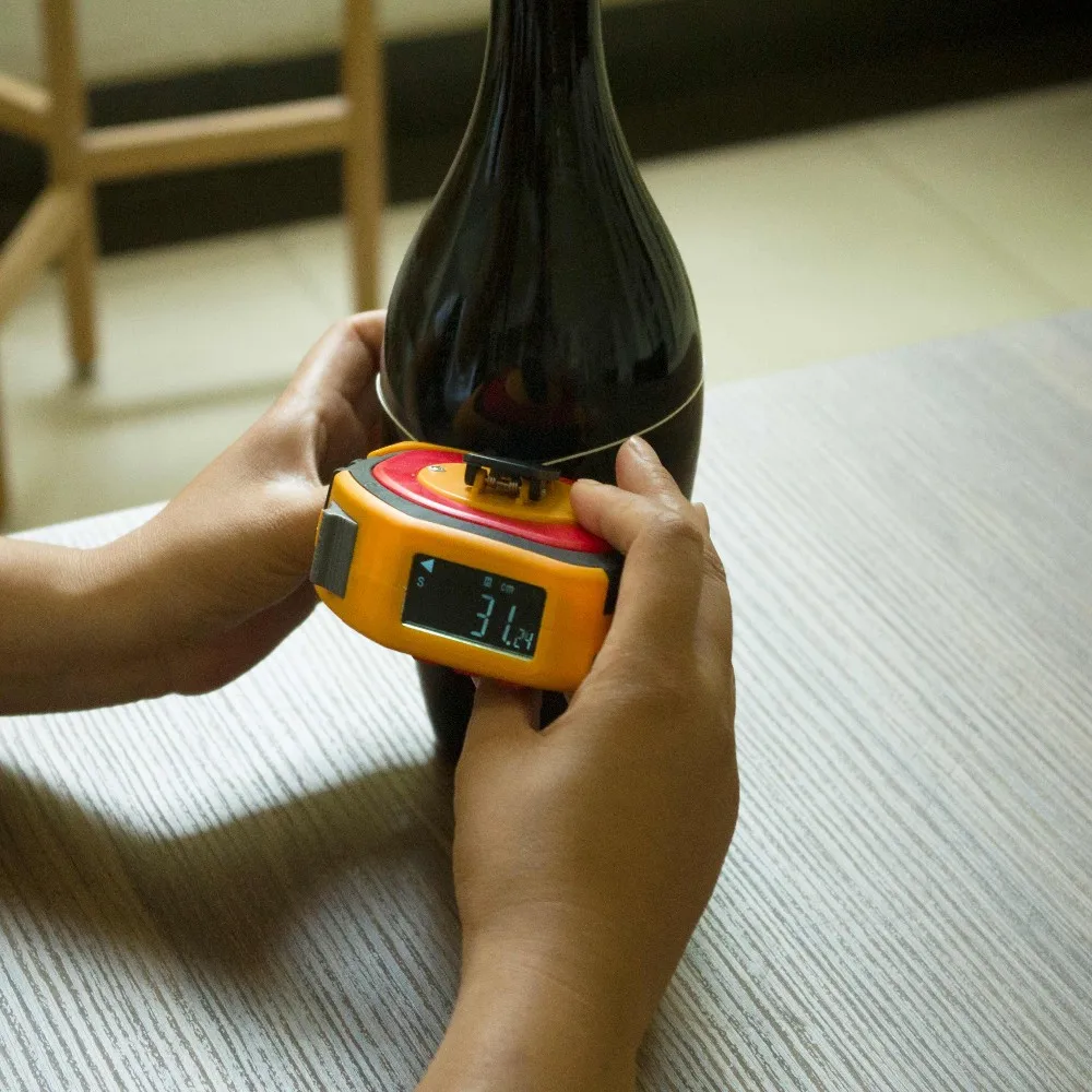 3 in 1 digital measuring tool with roller mode/sonic mode/string mode