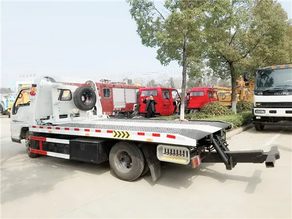 JMC 4 ton tow truck wrecker/flatbed wrecker/5 ton wrecker towing truck