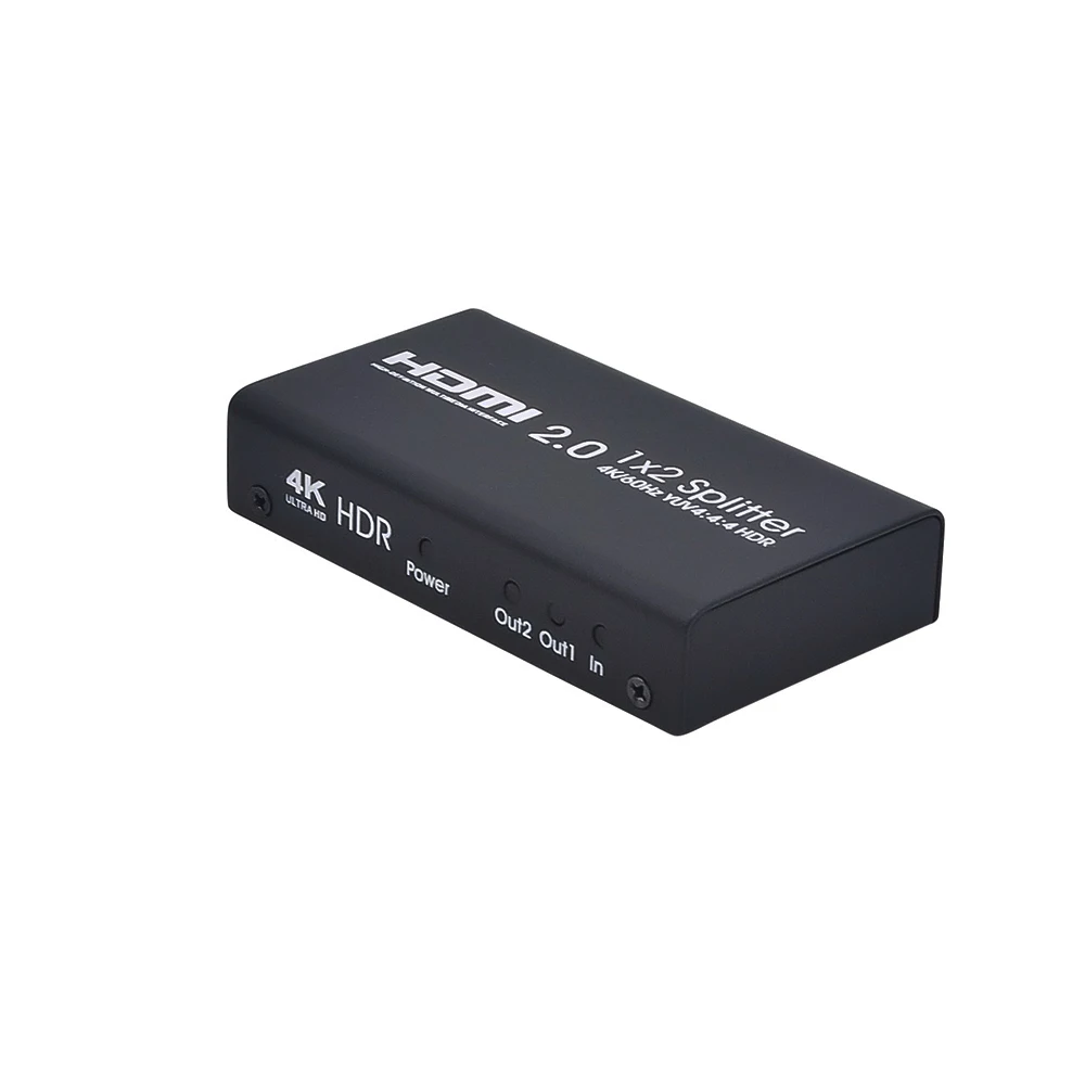  AOEYOO HDMI разветвитель 4k/60hz 1x2 Ver2.0 поддерживает коммутатор HDCP 2 1 в out 4K/60Hz