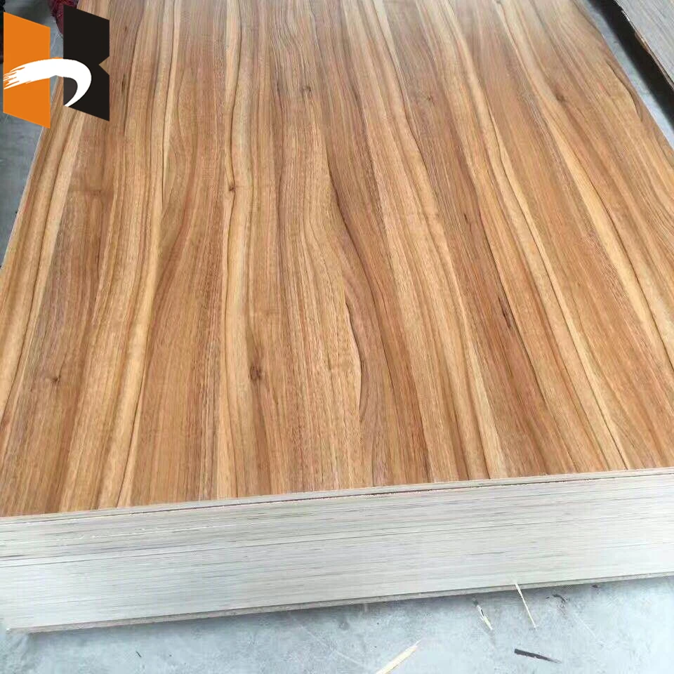 Furniture Grade Colorful Double Side Laminated Melamine Paper Plywood