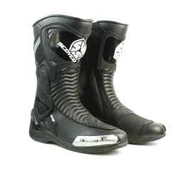 SCOYCO Motorcycle auto racing wear Riding Boots Anti-skip Shockproof Racing Speed Metal slide ATV/MTB/MX Safety Motor Shoes