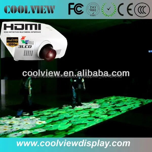 высокая яркость 10000 люменов Full HD 1080p ЖК цена проектора