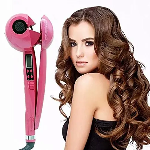 
Hair Curler, Professional Automatic Ceramic Curl Machine, Auto Rotating Curler Spiral Hair Curling Iron Machine 