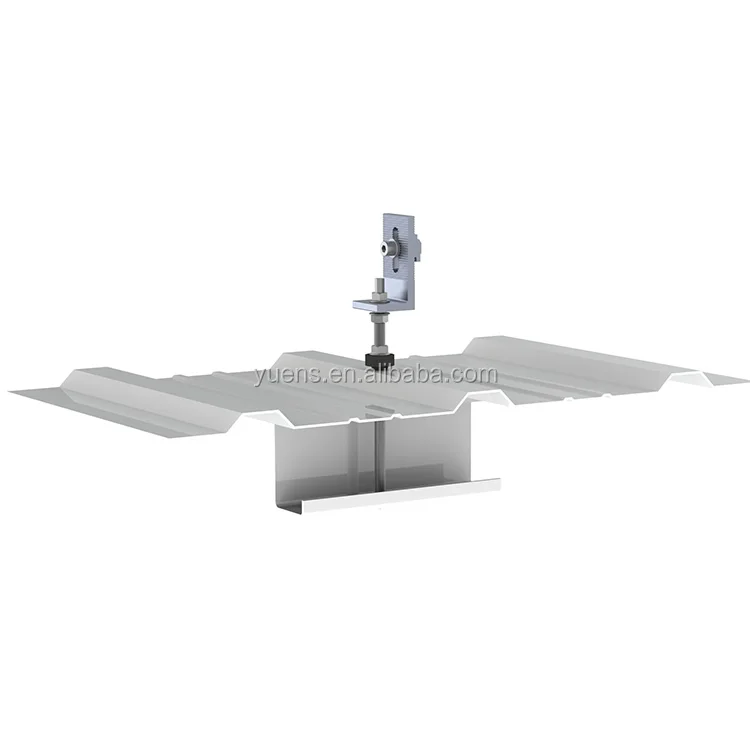 Wholesale Metal Tin Roof Solar Mount L Feet With Double Thread Hanger bolt